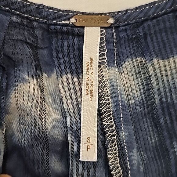 Free People tie dye top small - Picture 7 of 8